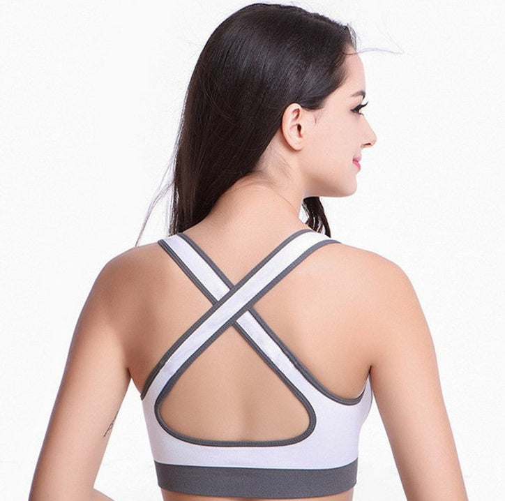 Cross beauty yoga bra