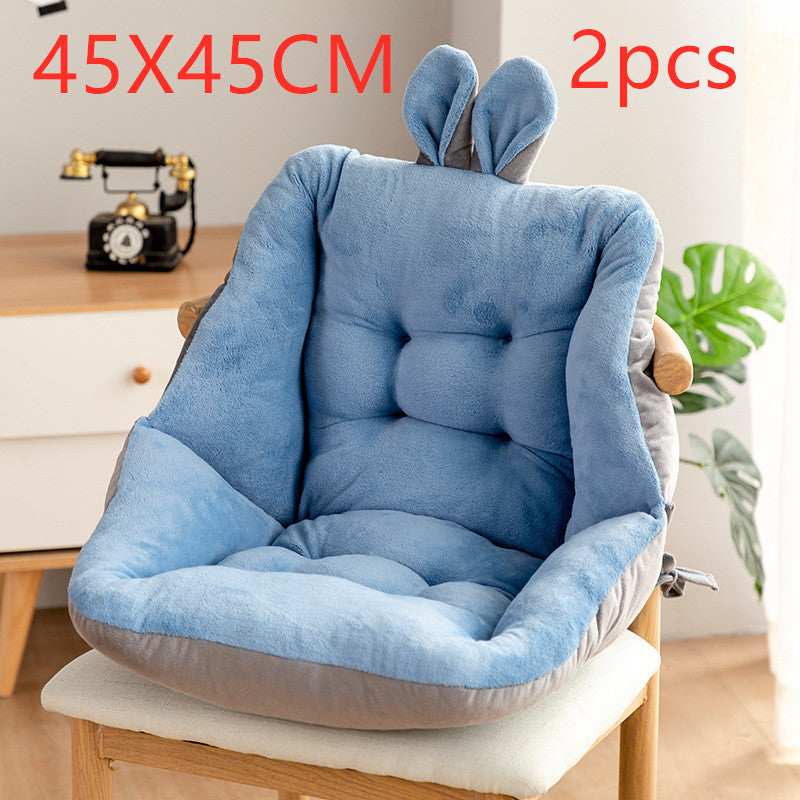 Integrated Backrest and Seat Cushion for Sedentary Comfort