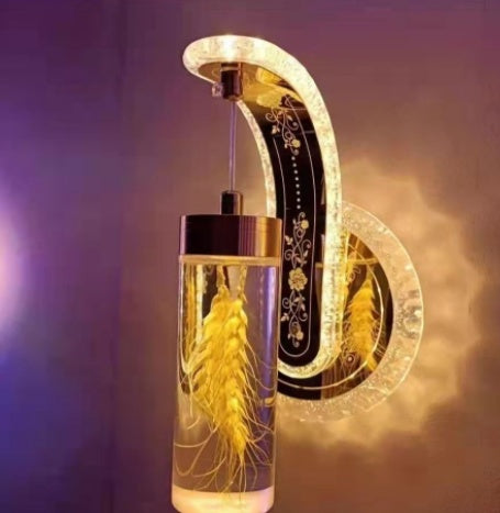 Bedside Acrylic Aluminum Wall Lamp