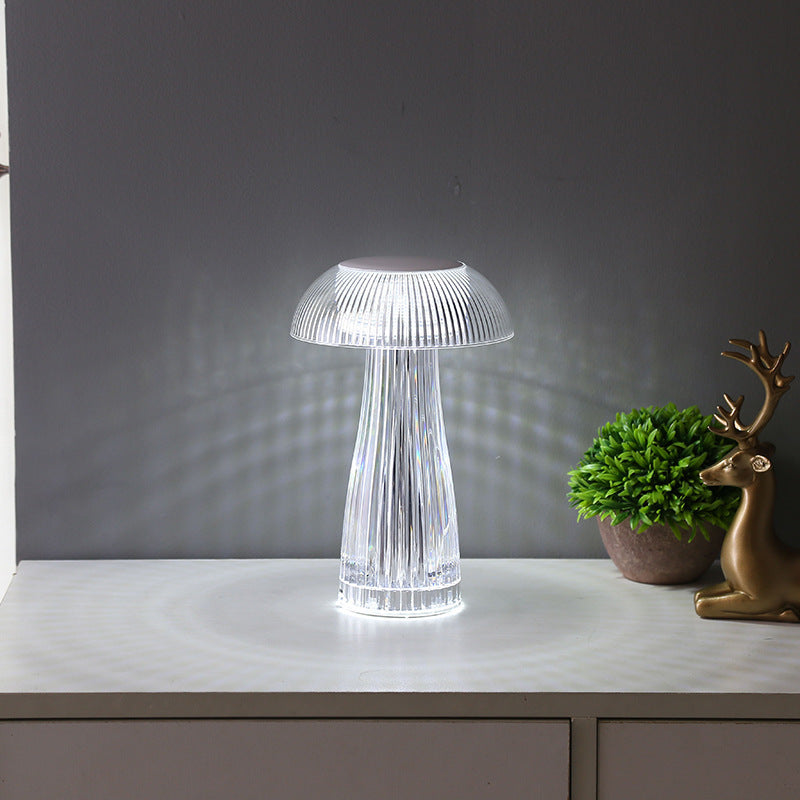 Creative Crystal Lamp Jellyfish Table Lamp