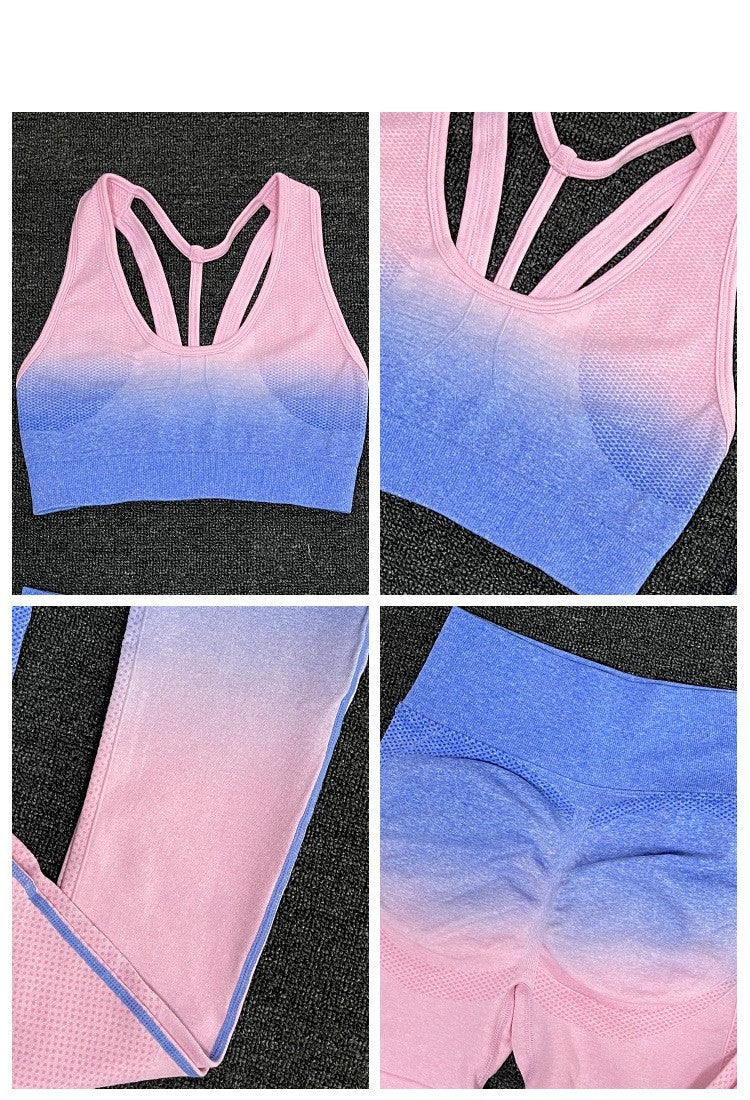 Seamless Yoga Suit Women's Fitness