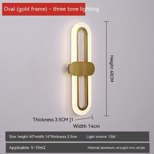 Bedroom Bedside Wall Lamp