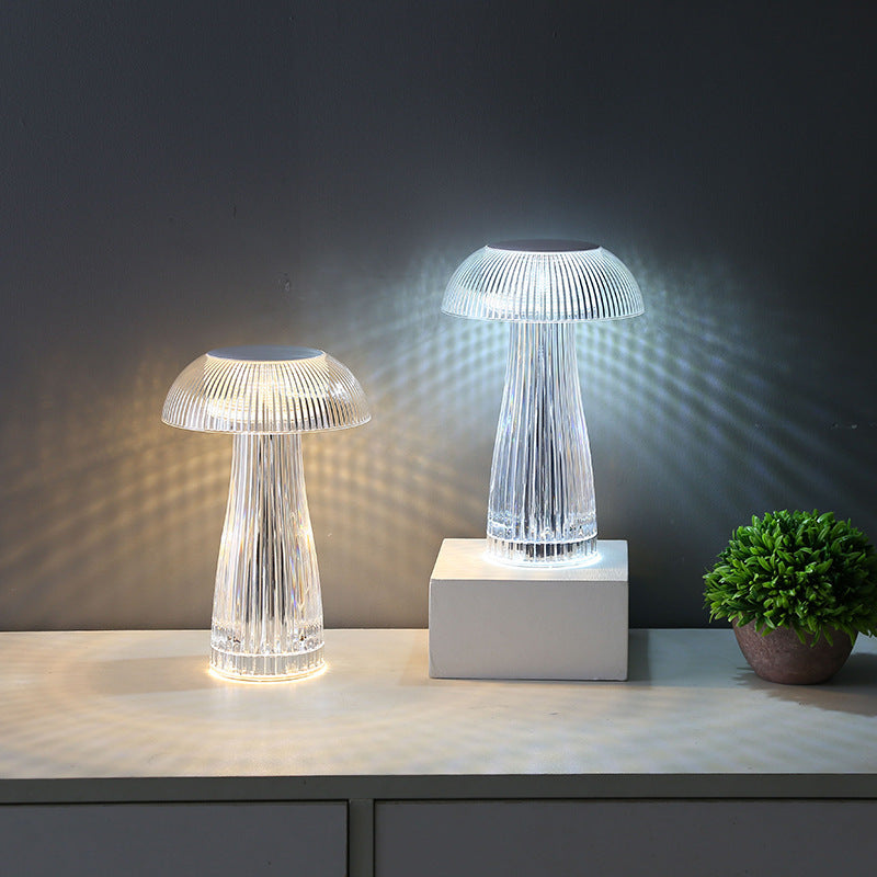 Creative Crystal Lamp Jellyfish Table Lamp