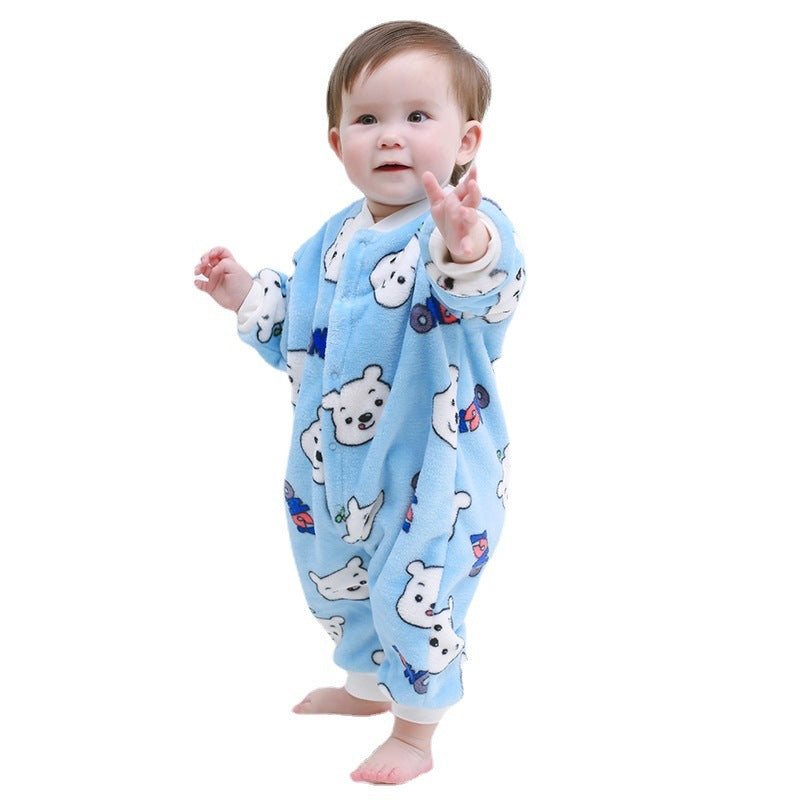 Baby Warm One-piece Clothes